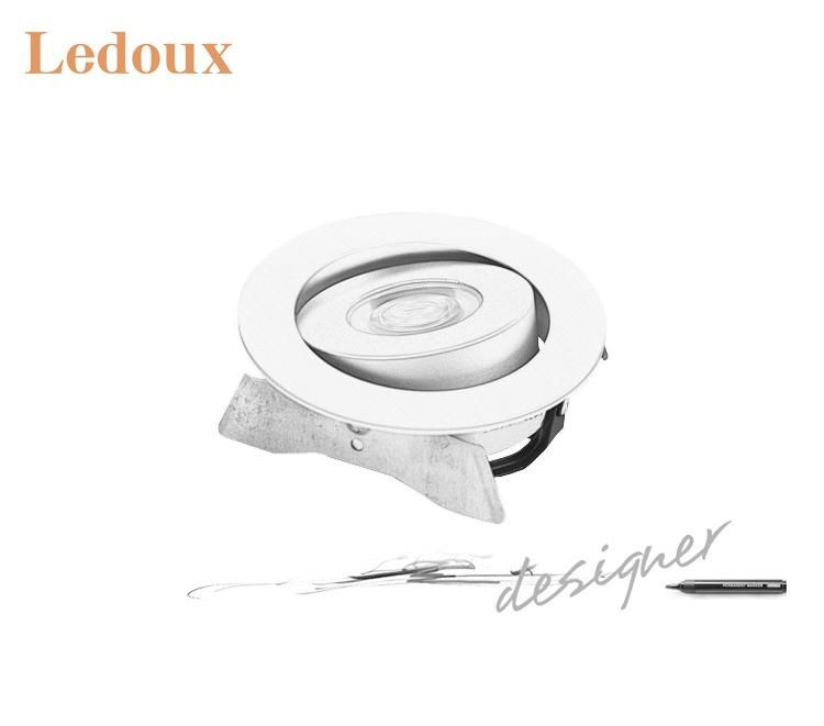 Easy Installation Ceiling Downlight Lamp Recessed Indoor Hotel Home 6W