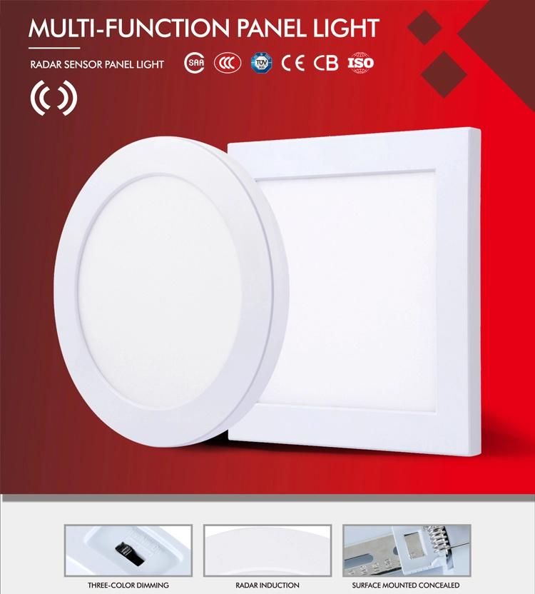 Wholesalers Recessed 5W Round Ultra Thin LED Panel Light