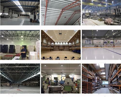 Warehouse Lighting IP65 400*194mm 200W UFO LED High Bay Light