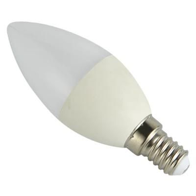 C37 3W Slim Body CE Rosh New ERP Complied LED Candle Bulb with Cool Warm Day Light E27 E14 B22 B15 Caps