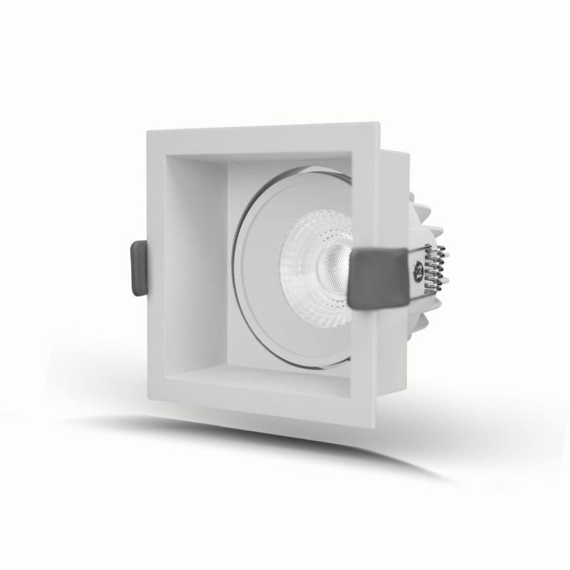 2021 Venezina Hot Seller R6215 6W/10W/15W IP44 Recessed Adjustable Square LED Downlight