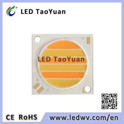 Double Color Temperature 28*28/F23.5 Ra90 50W Downlight COB LED Chip