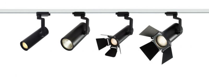 Modern LED Spotlights for Trackrail 12W-30W with Barn Door for Shoppingmall