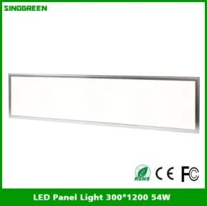 Flat LED Panel Light 300*1200 54W