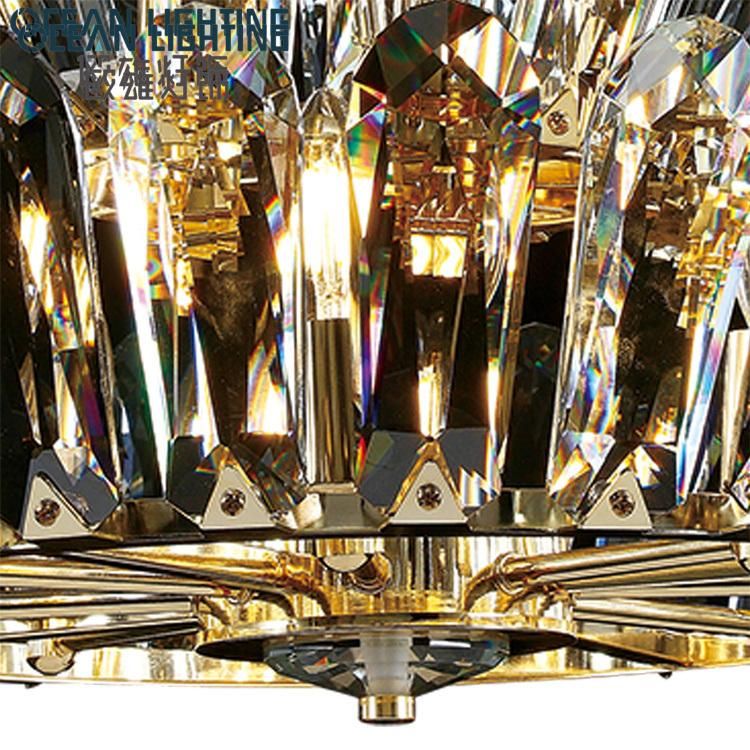 Home Decorative LED Modern Chandeliers Crystal Pendant Light