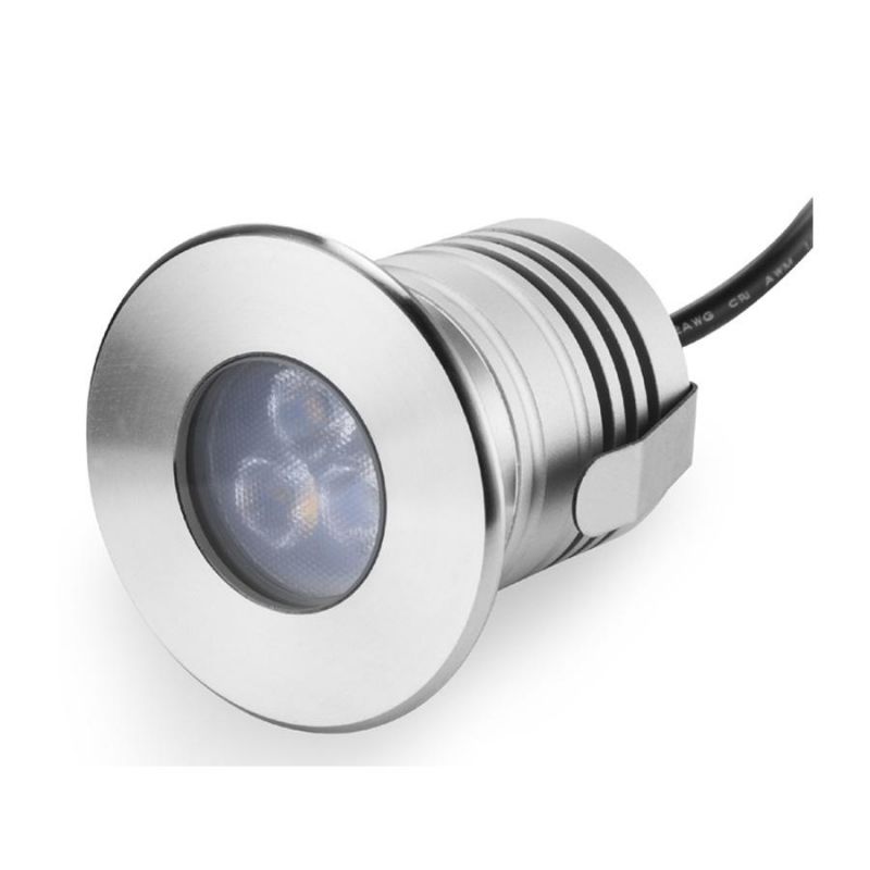 Dimmable 3W CREE 12V 24V Mini Spot Light IP68 Swimming Pool Spotlight