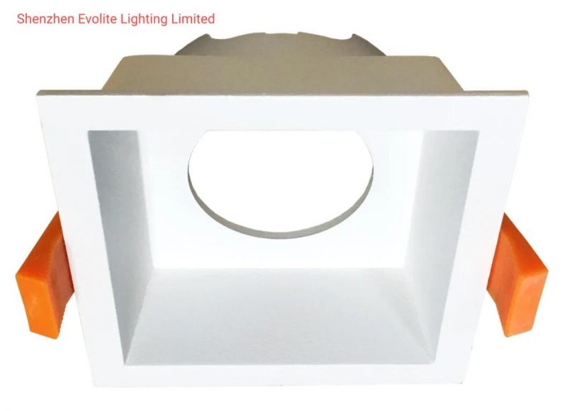 White Color Cut out 90mm MR16 GU10 Spot Light Recessed Ceiling Fixtures GU10 Housing