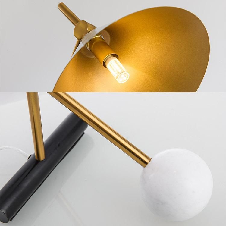 Simple Metal Desk Lamp Northern Europe Postmodern Table Lamp (WH-MTB-198)