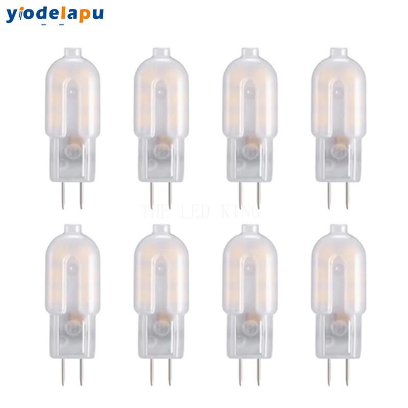 G4 LED Lampada DC AC 12V 2835SMD PC LED Bulb 1W Indoor Lighting Ampoule