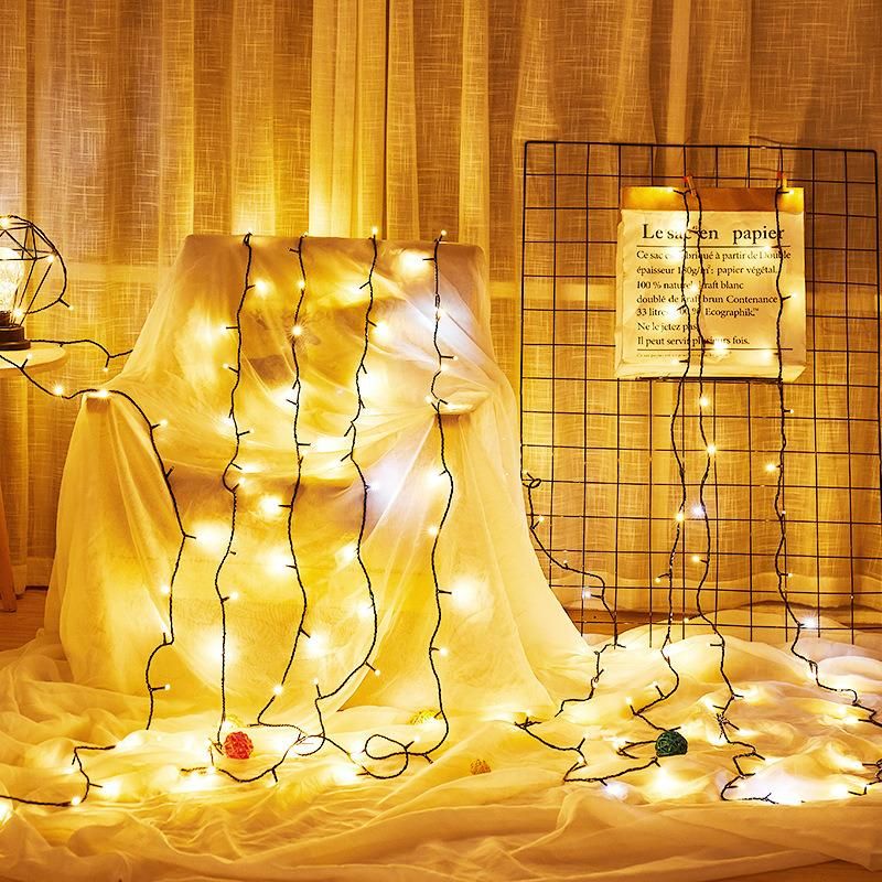 Fairy Lights LED String Holiday Wedding Outside Decoration Light Waterproof LED Garland String Lights