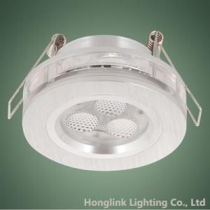 3W LED IP23 Aluminum Fire Rated LED Recessed Downlight