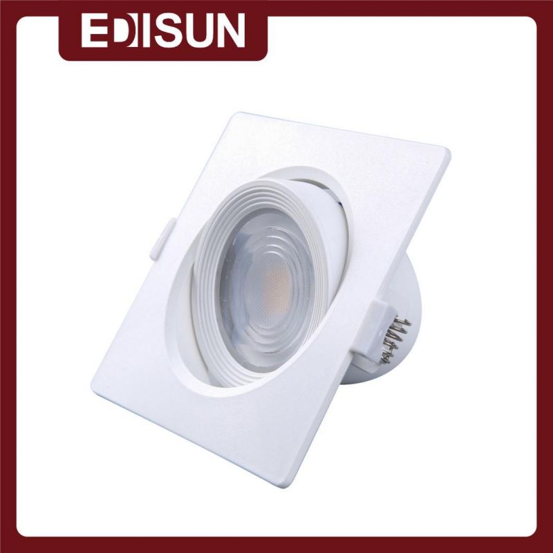 MR11 GU10 3W 240lm LED Downlight Spotlight Round Square