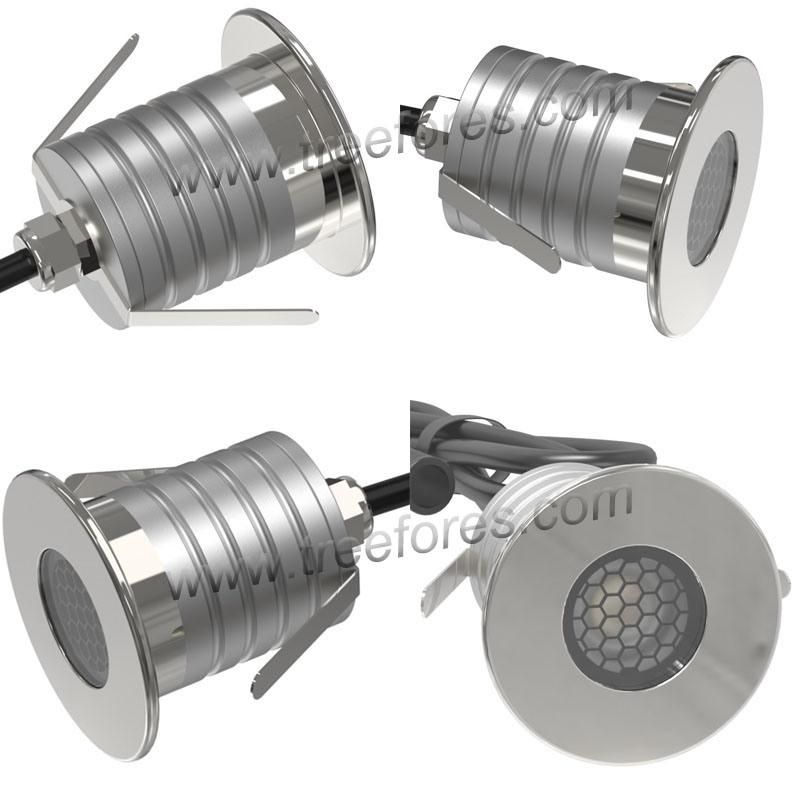 1W 3W 12V-24V LED Spotlight Garden Street Night Lighting