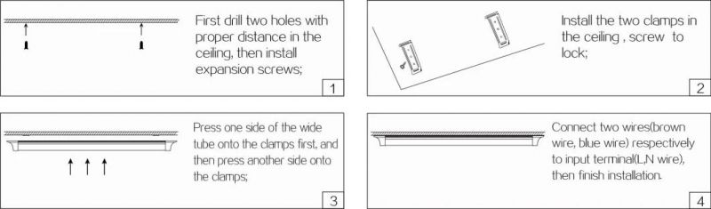 LED Wide Tube (TE series)