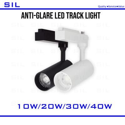 2 Wires 3 Wires 4 Wires Track Light Rail COB 30 Watt LED Track Light