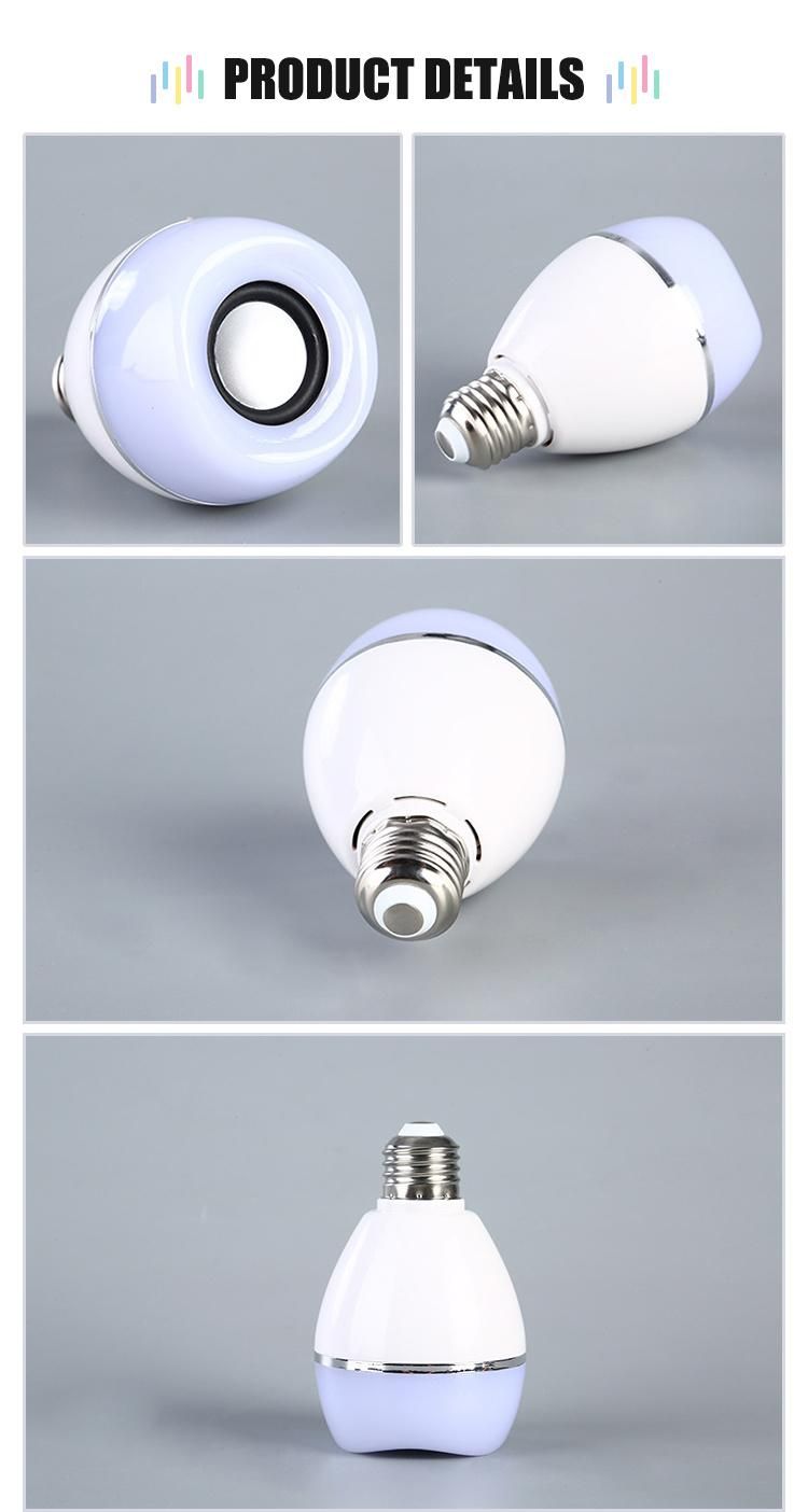 Eco Friendly Easy Installation Bluetooth Control Smart Bulb Energy Usage