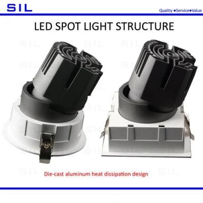 Hot Sales Hotel Shop LED Spot Light 20watt 7W 10W 15W 20W 30W 40W Ceiling Light 20W Spot Light