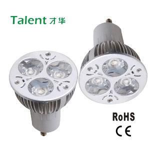 3X1w GU10 Aluminum House High Power LED Lamp