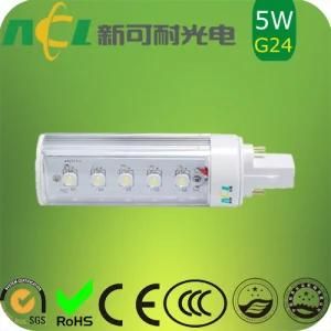 5W LED Plug Lamp / 2 Pin G24 LED Plug Lamp