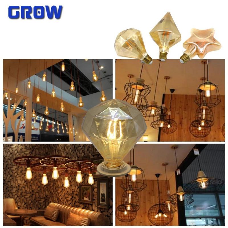 G110 4W Diamond Dome Lamp LED Filament Lamp for Indoor Decorative Bulb