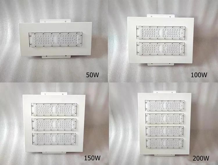 LED Canopy Lamp Reliable Quality Affordable Price High Power 150W Gas Station Reflector Waterproof