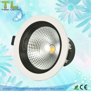 12W COB Round LED Downlight COB Indoor Lighting CE RoHS Approved