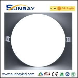 LED Frameless Round Recessed Panel Light 9W 12W 18W 24W 36W Downlight Done Driver