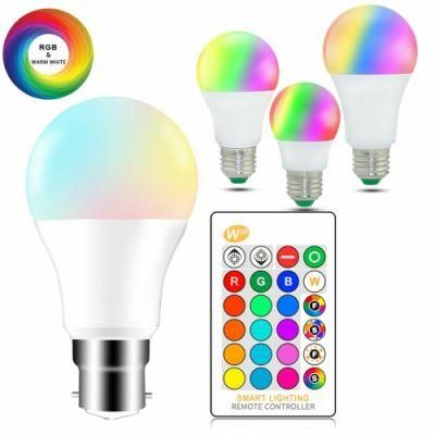 Amazon Tuya Smart Bulb Colorful E27 WiFi RGB LED Light