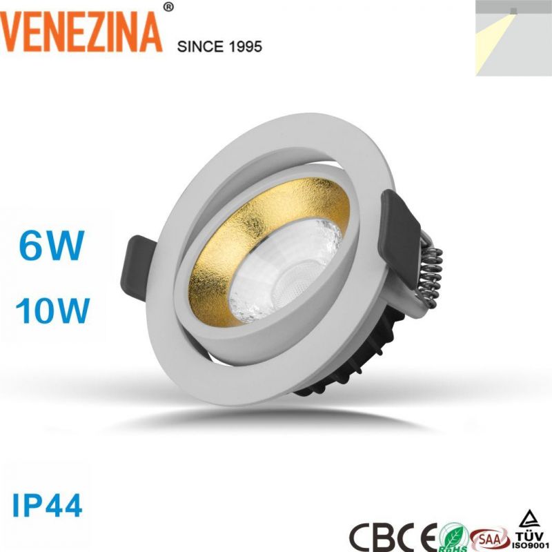 R6154 6W / 10W Aluminum COB LED Commercial Interior LED Spotlight