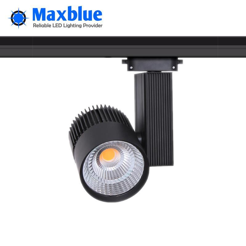 35W Dimmable LED COB LED Track Spotlight for Ceiling