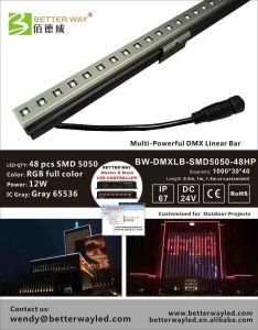 Architecture Building Use LED Digital Bar, Aluminum LED Linear Tube