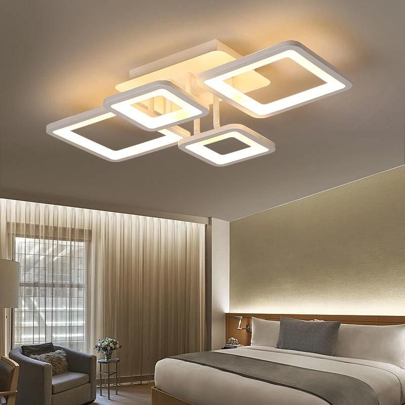 Chinese Ceiling Lights White Black Chandeliers Ceiling Ceiling LED Panel Lighting