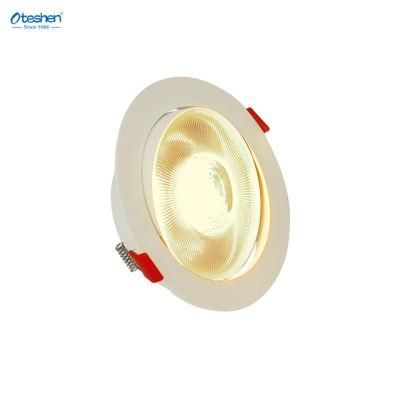 5W Oteshen 5g Round Spotlights Mini PC Ceiling Lamp 3W 5W 7W 9W 12W Recessed LED Downlight with CE