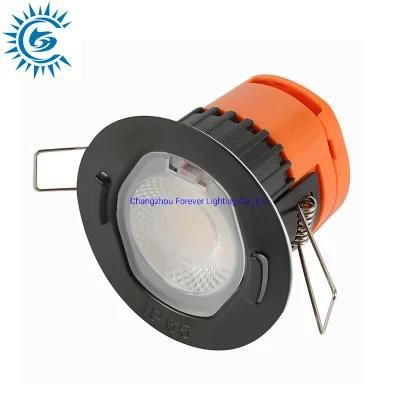 3CCT IP 65 Die Cast Aluminum SMD Fascia Fired Rated 5W 6W 7W 8W 10W LED HID Ceiling Lights Downlight