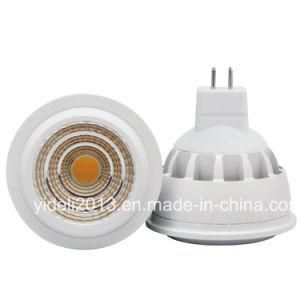 New 5W MR16 LED Bulb, 50W Halogen Light Bulbs Replacement, COB LED, MR16 Spotlight, Standard Gu5.3 Size, 450lm, 12V, 60&deg;