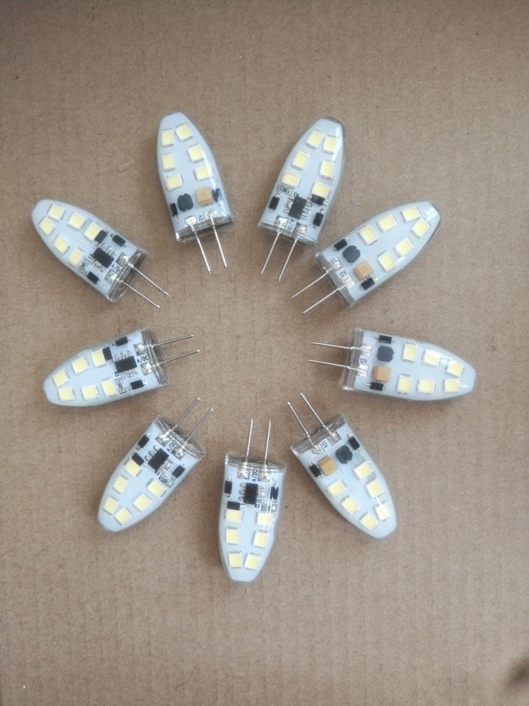 DC 12V 24V G4 Silicon Cover LED Lamp Bulb for Indoor Lighting