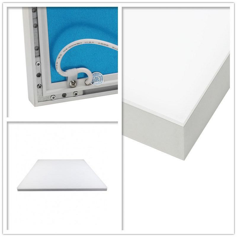 Ce /ETL /UL PMMA LGP 595X595 295X1195 195X1195 No Frame LED Panel Light