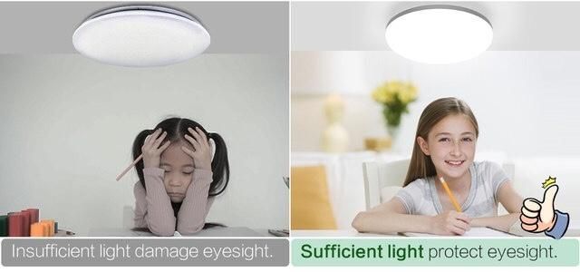 New Generation High Brightness LED Circular Panel Light Surface Mounted LED Ceiling Light AC 85-265V LED Lamp for Bedroom Living Room (9W-36W)