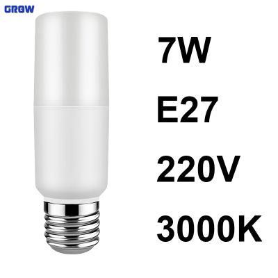 China Factory LED T37 Bulb 220-240V 7W T Bulb Linear IC Driver Lamp Lights for Interior Bedroom Living Room Office Lighting