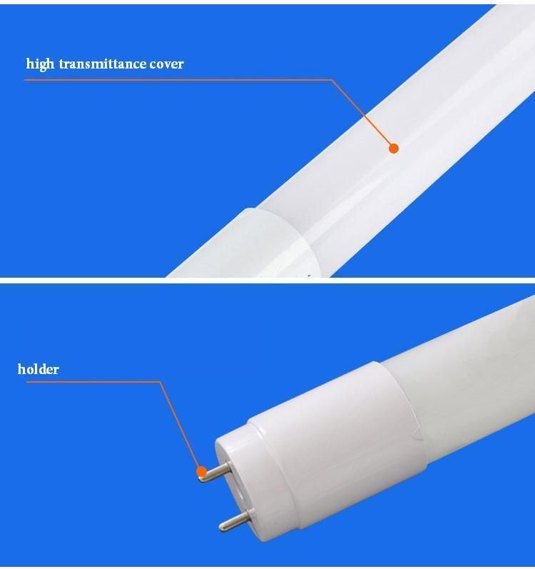 High Efficiency and High Quality T8 9W 10W 12W 18W LED Light Tube