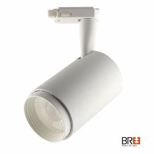 Commercial Lighting Surface 20W White Black COB Spotlight Track