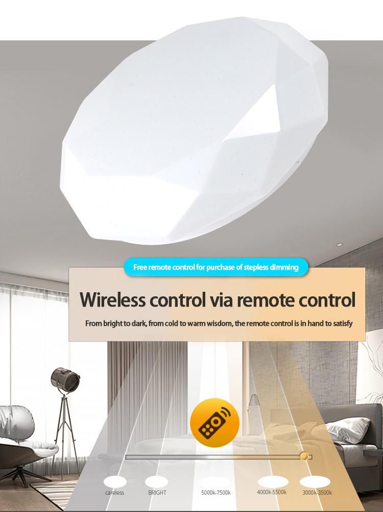 CE CCC Smart Wifiroom Linearemergency Woodenled Downlight Housing Ceiling Light