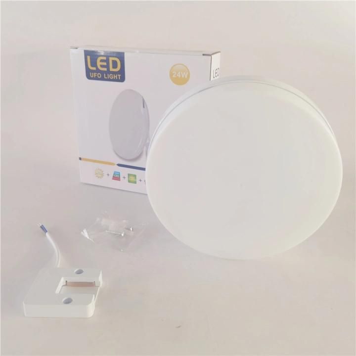 95mm 9W Easy Installation LED Surface Slim Ceiling Panel Light