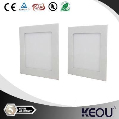 CRI&gt;80 PF&gt;0.90 Square Dimmable 8inch18W LED Panel Light