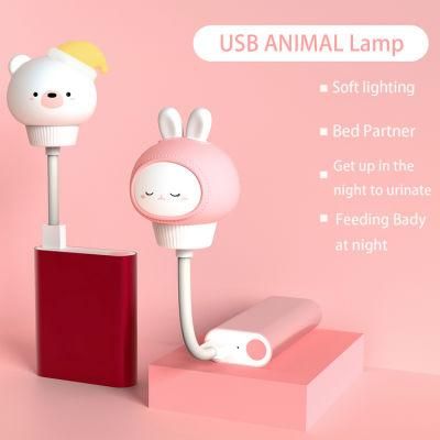 Kids Night Light Portable Touch Sensor Remote Control Nightlight Multi-Color Lamp USB Silicone Lights Colorful Changing Lamps