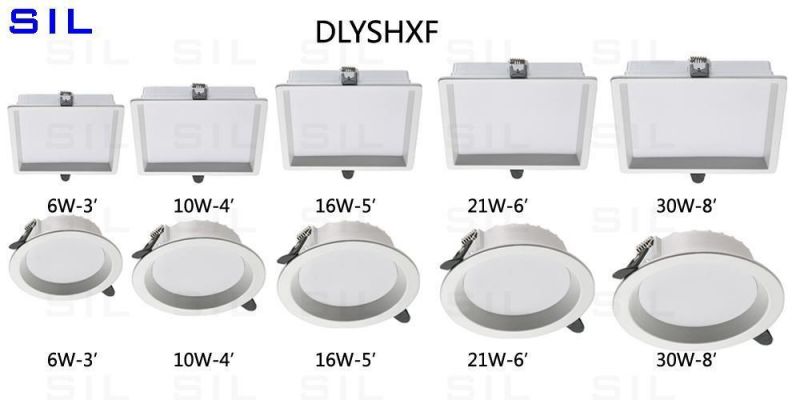 Hot Sales Hotel Commercial LED Downlight 15watt 6W 10W 15W 21W 30W Ceiling Light 15W LED Down Light