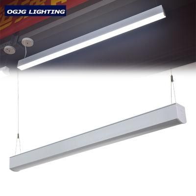 School Cleanroom 1200mm 40W Suspended Linear LED Lighting
