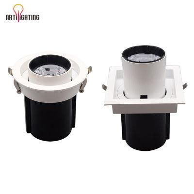 Commercial Studio Focus Ceiling Lights Intelligences Spotlight 360degree Adjusted LED 35W Recessed Spot Light