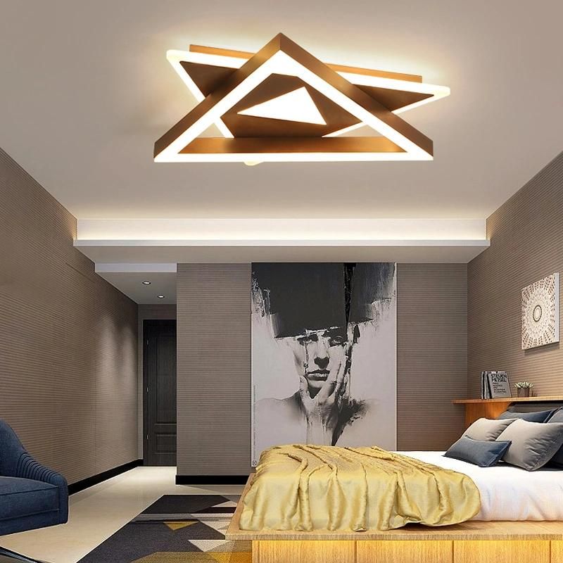 Wm Newest Design Polydon Aluminium LED Ceiling Lamp with Acrylic Diffuser