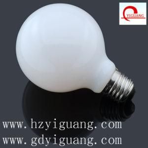 Milky White Frosted LED Filament Light G80